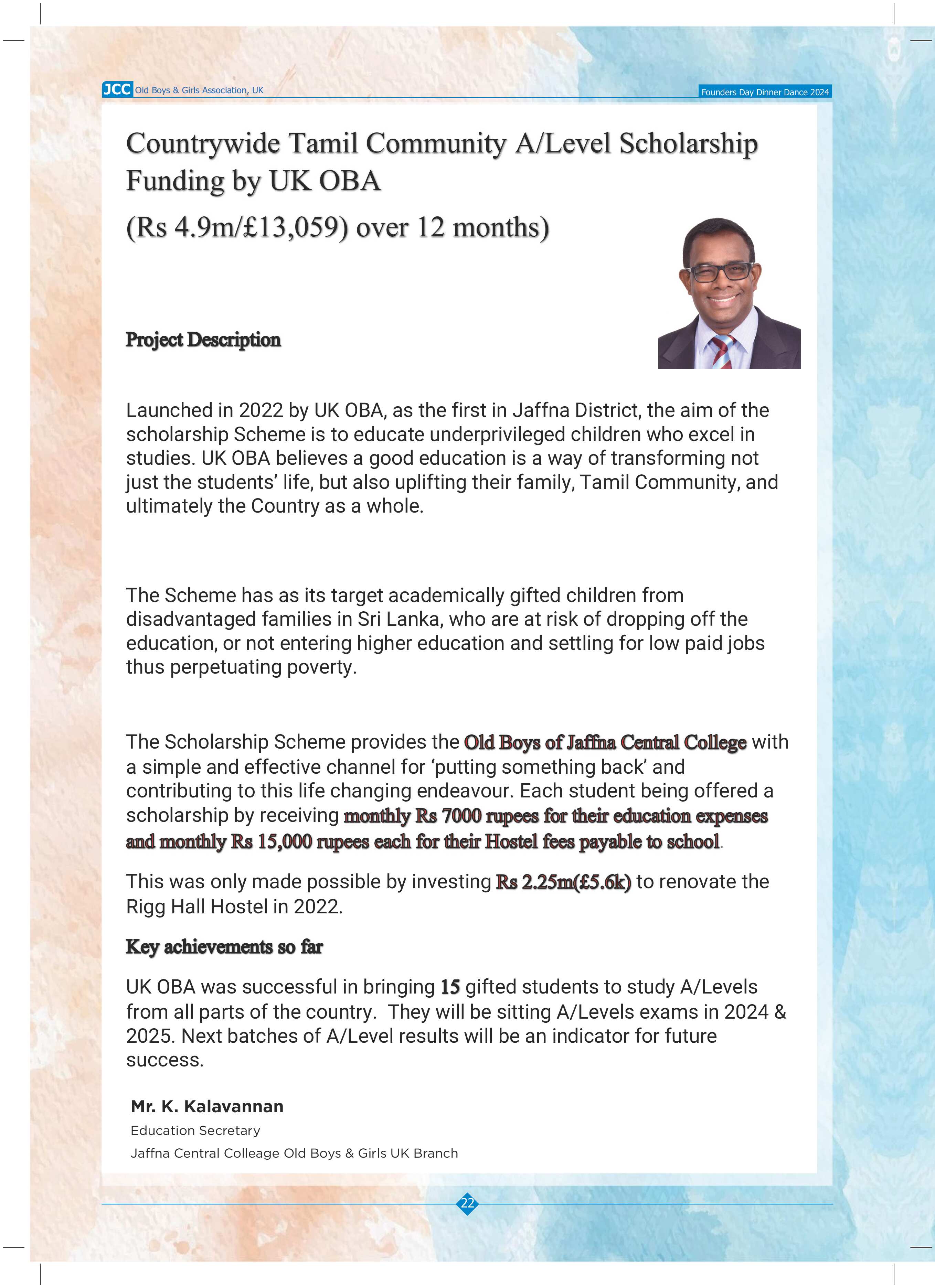 JCC OBA UK Newsletter - 2024 Page 15